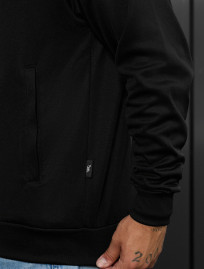 Bluză cu fermoar Staff all black