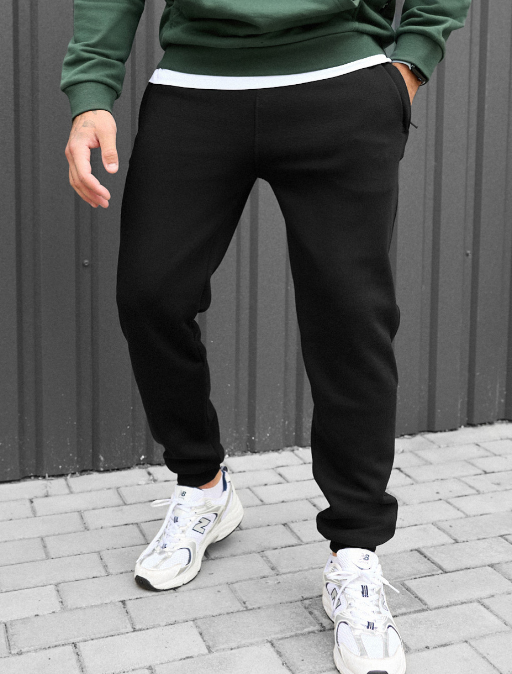Pantaloni de trening Staff ho black fleece