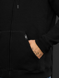 Hanorac Staff zip black fleece