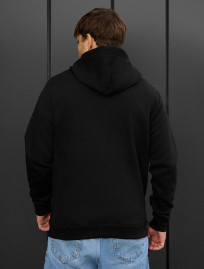 Hanorac Staff zip black fleece