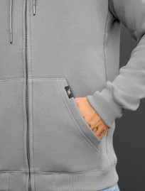 Hanorac Staff zip gray fleece