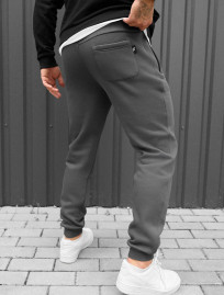 Pantaloni de trening Staff ho dark gray fleece