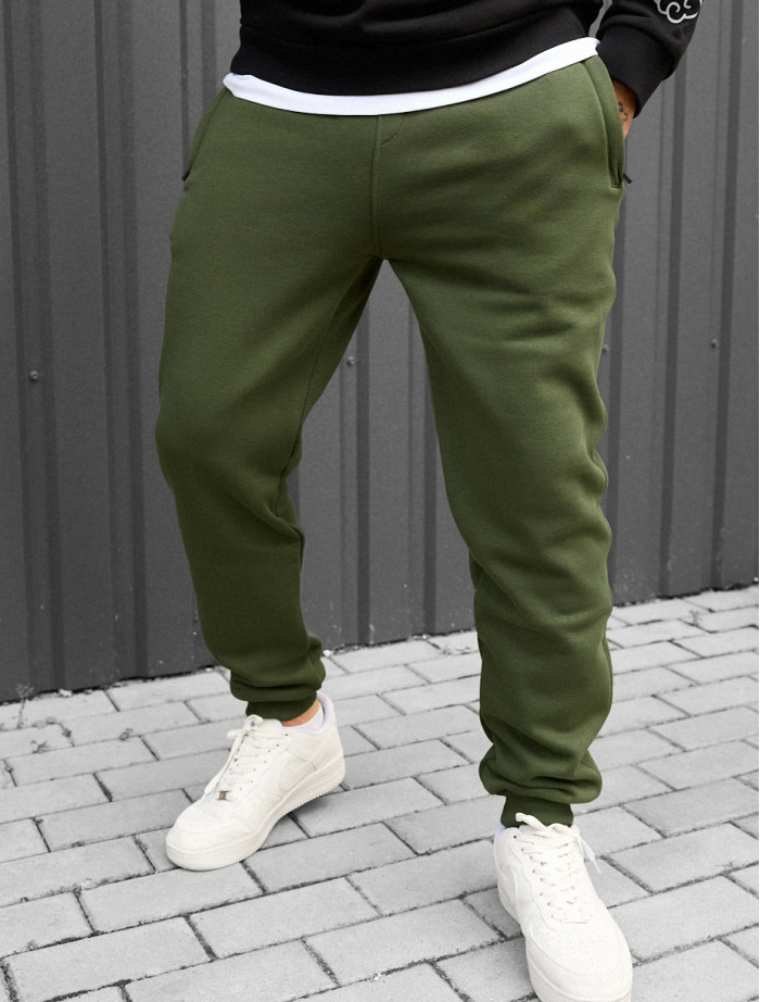 Pantaloni de trening Staff ho khaki fleece