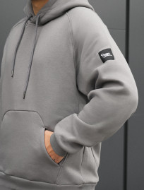 Costum de trening Staff es gray oversize fleece