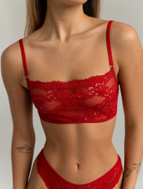 Sutien de damă Staff em red