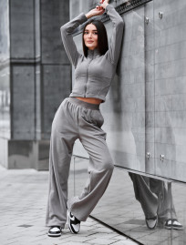 Costum de trening de damă Staff eno gray fleece