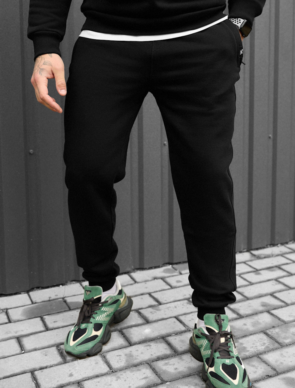 Pantaloni de trening Staff ho black