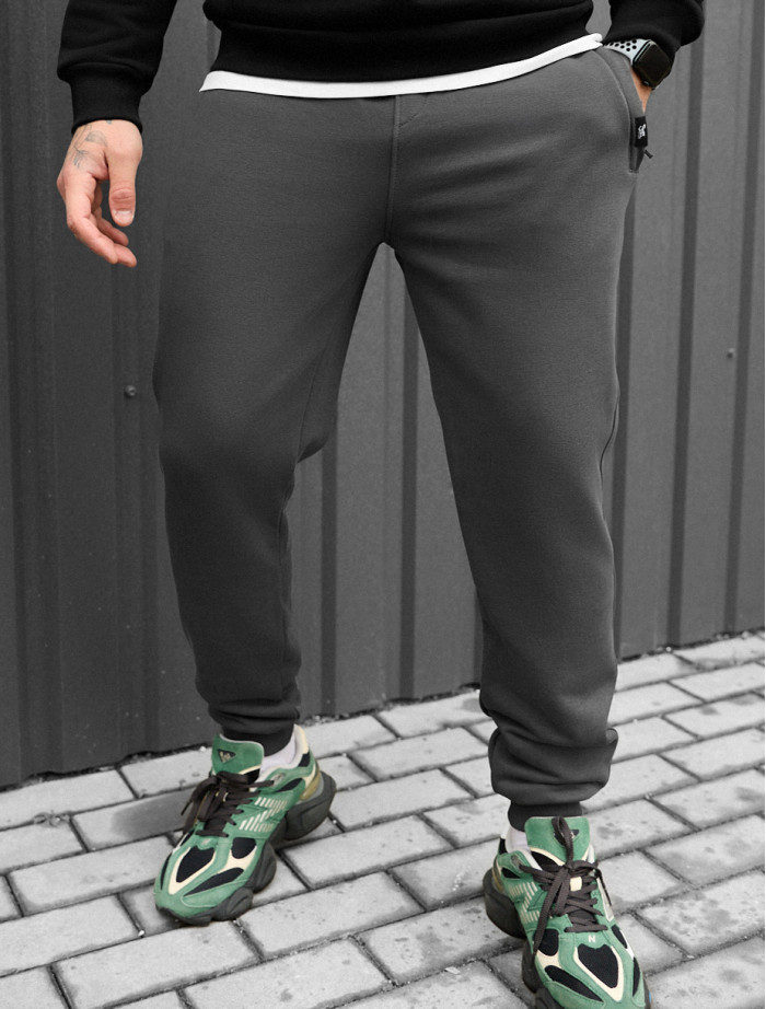 Pantaloni de trening Staff ho dark gray