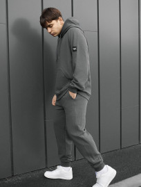 Costum de trening Staff es dark gray oversize