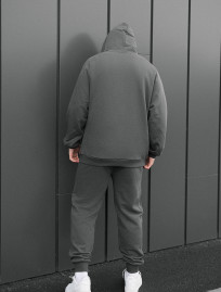 Costum de trening Staff es dark gray oversize