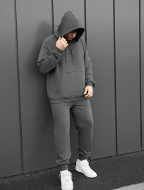 Costum de trening Staff es dark gray oversize