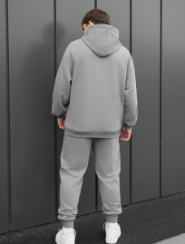 Costum de trening Staff es gray oversize