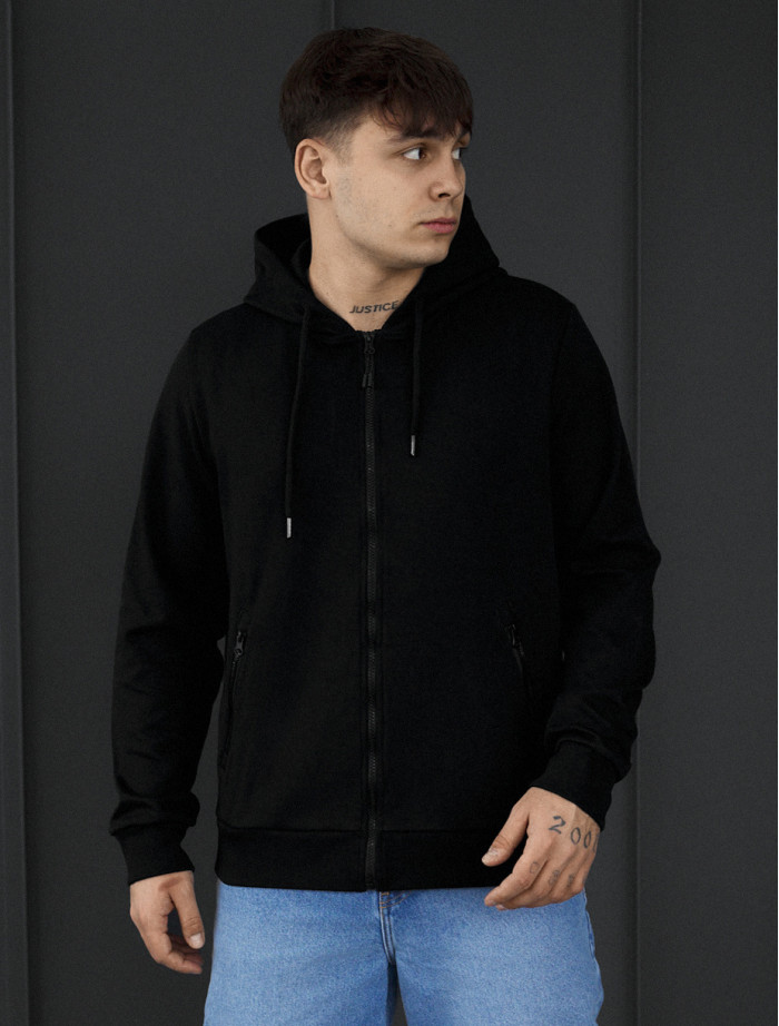 Hanorac Staff se black zip