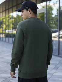 Bluză de trening Staff khaki logo