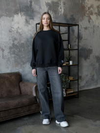 Bluză de trening de damă Staff s oversize black