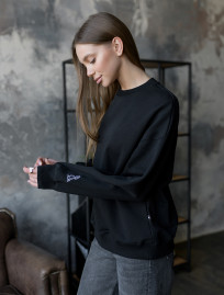 Bluză de trening de damă Staff s oversize black