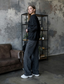 Bluză de trening de damă Staff s oversize black