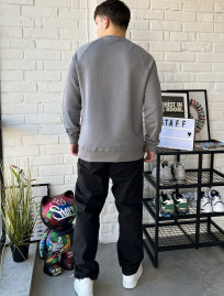 Bluza de trening Staff gray logo