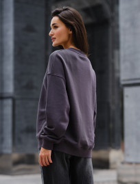 Bluză de trening de damă Staff s oversize dark gray
