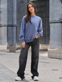 Bluză de trening de damă Staff s oversize blue