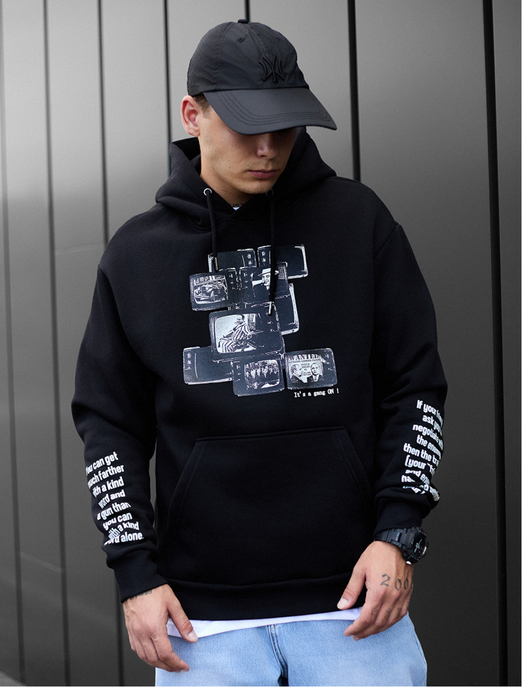 Hanorac Staff on oversize fleece
