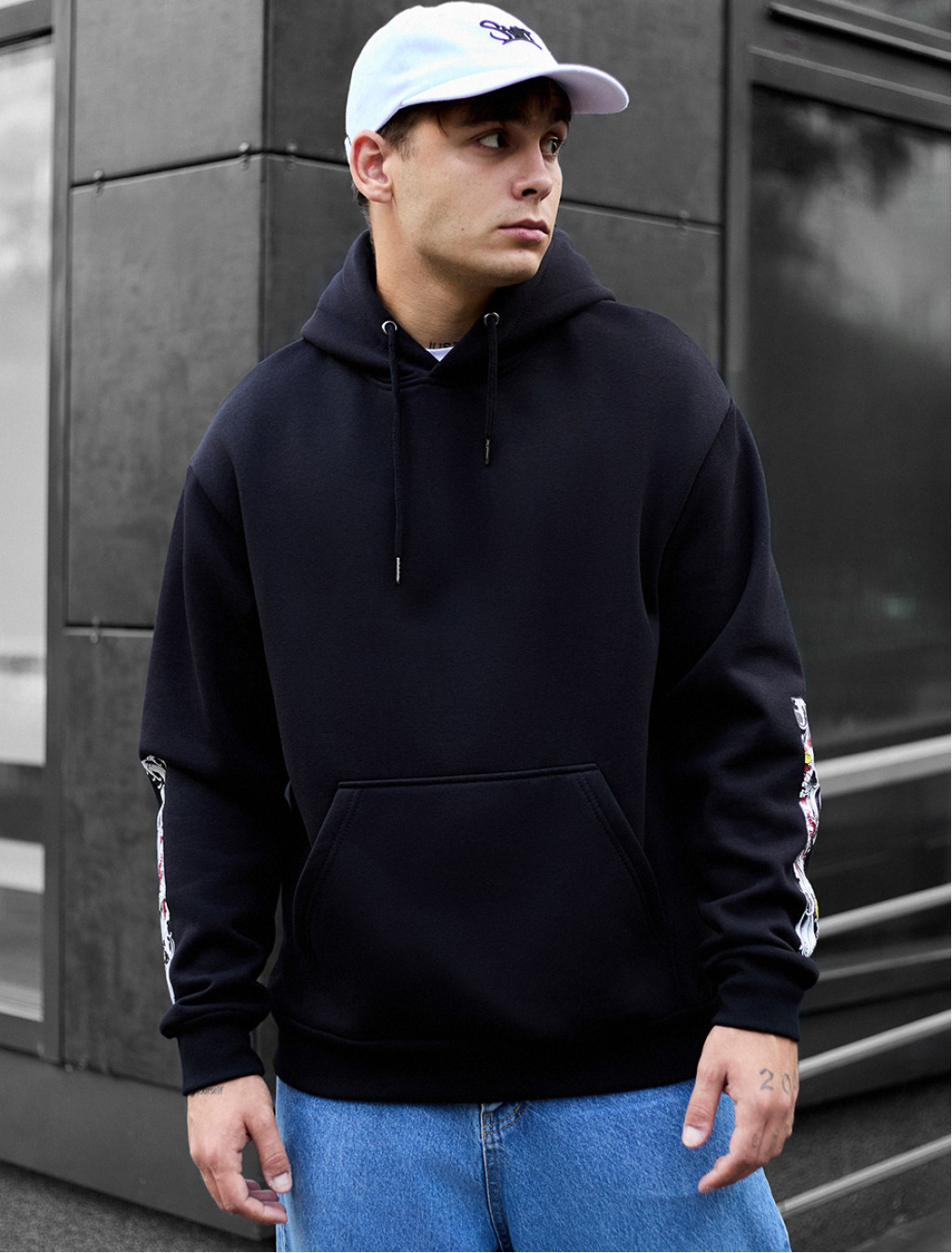Hanorac Staff fish oversize fleece