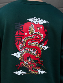 Bluză de trening Staff dragon oversize fleece