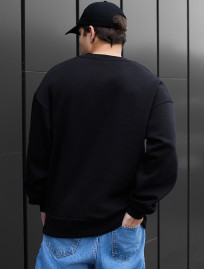 Bluză de trening Staff black logo oversize fleece