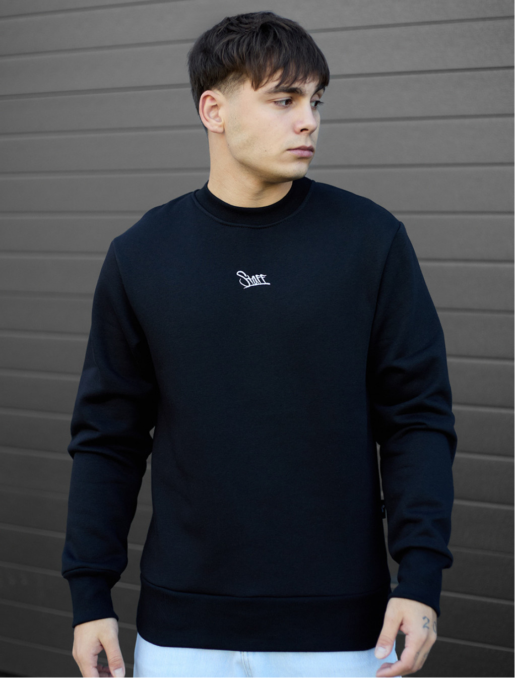 Bluză de trening Staff black logo fleece