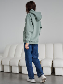 Hanorac de damă Staff mint oversize fleece