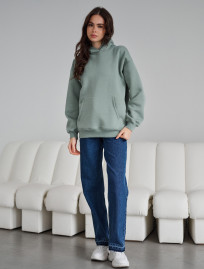 Hanorac de damă Staff mint oversize fleece