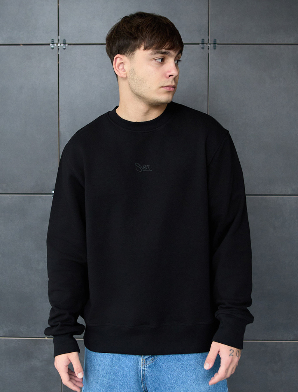 Bluză de trening Staff black logo
