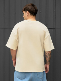 Tricou Staff milk oversize premium