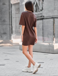 Rochie Staff gi dark brown