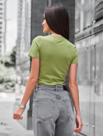 Tricou de damă Staff fr salad green