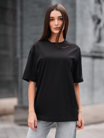 Tricou de damă Staff li black oversize