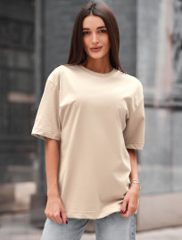 Tricou de damă Staff li milk oversize