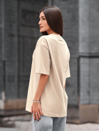 Tricou de damă Staff li milk oversize