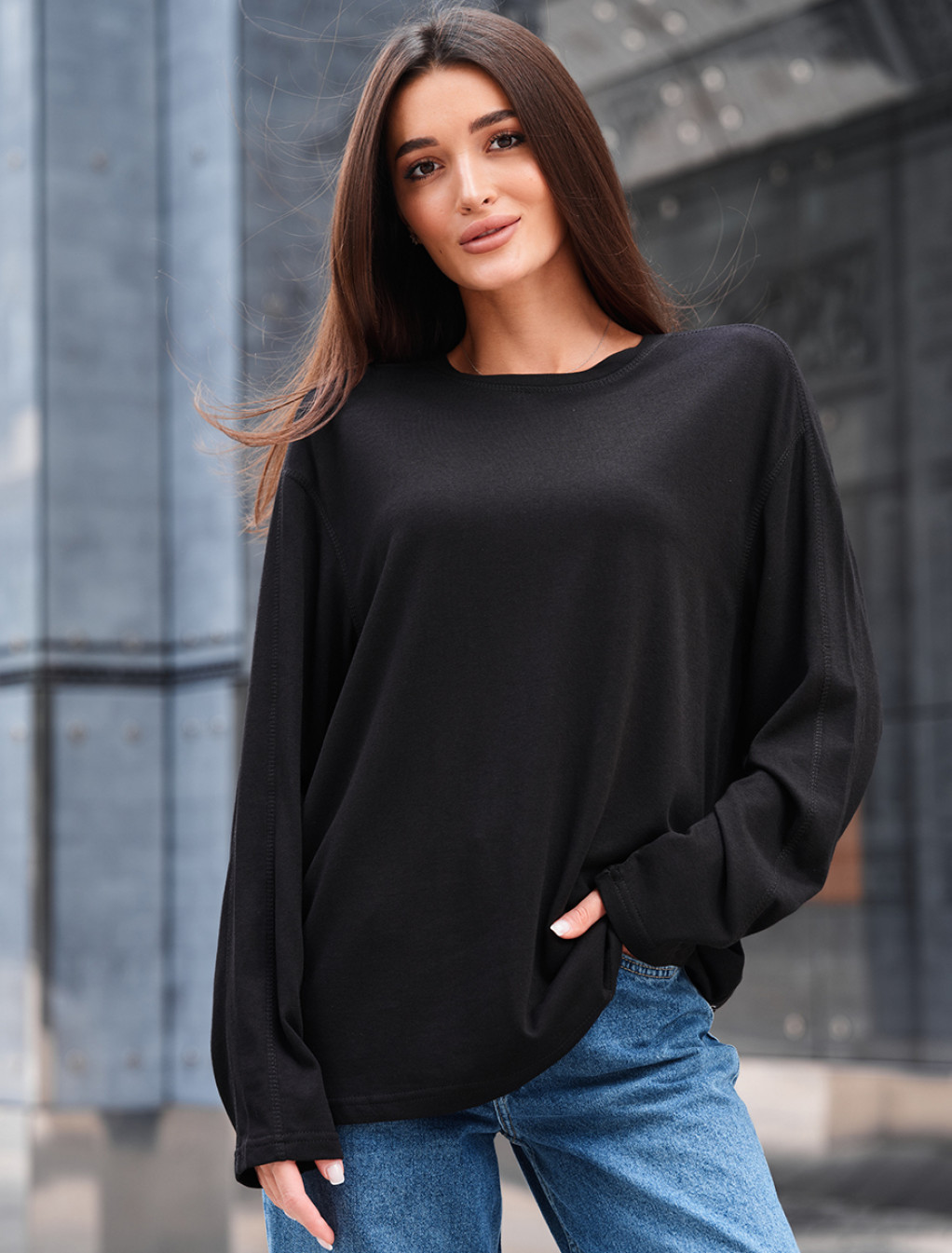 Bluză de damă Staff if black