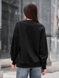 Bluză de trening de damă Staff s black oversize