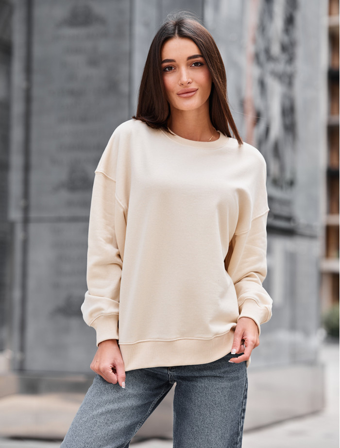 Bluză de trening de damă Staff s milk oversize