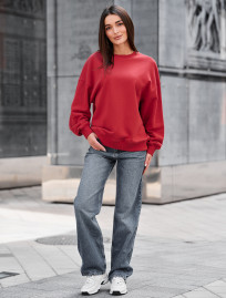 Bluză de trening de damă Staff s bordo oversize