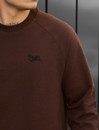 Bluză de trening Staff brown logo
