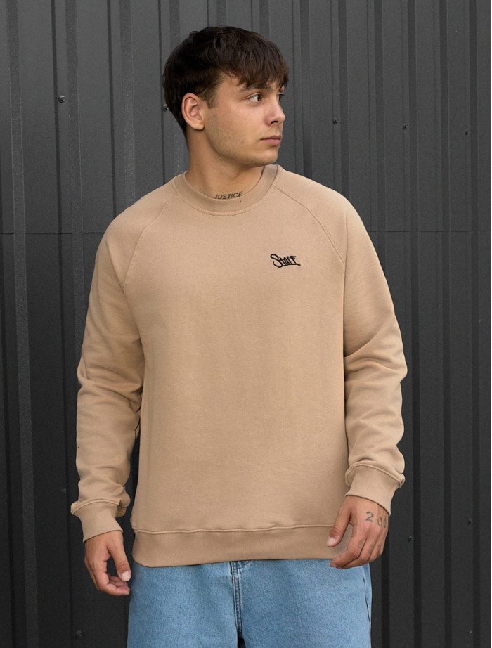 Bluză de trening Staff light brown logo