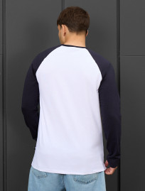 Bluză Staff white & navy logo