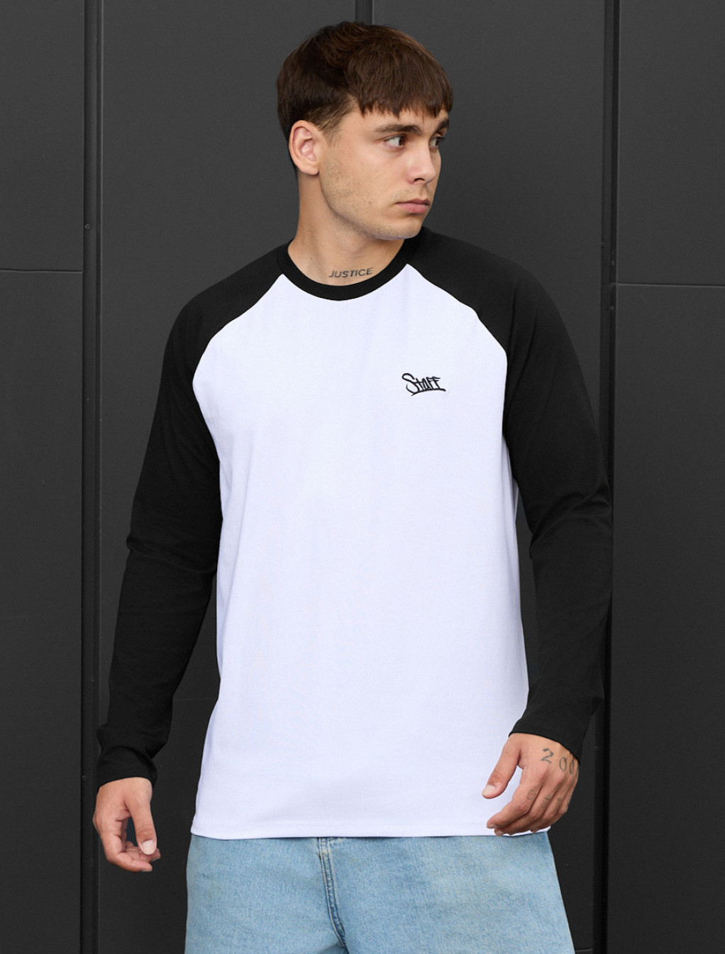 Bluză Staff white & black logo