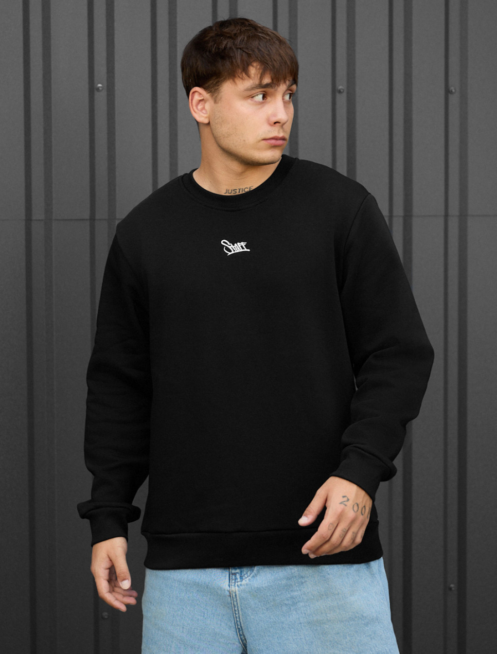 Bluză de trening Staff black logo fleece