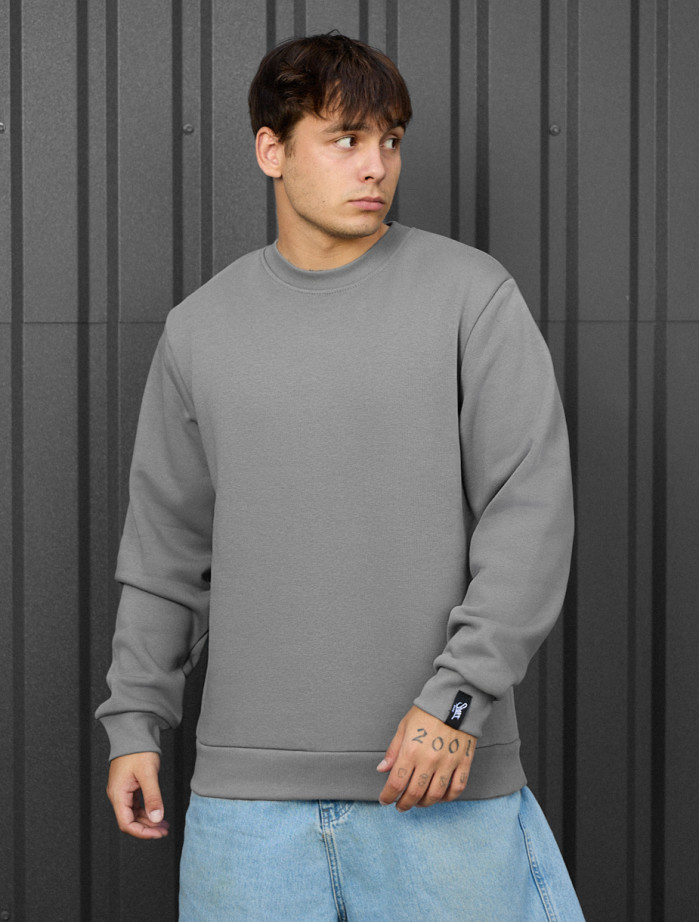Bluză de trening Staff gray basic fleece