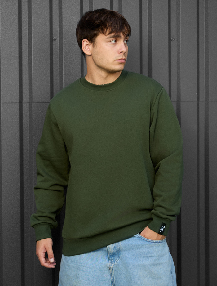 Bluză de trening Staff khaki basic fleece