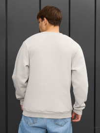 Bluză de trening Staff light gray basic fleece